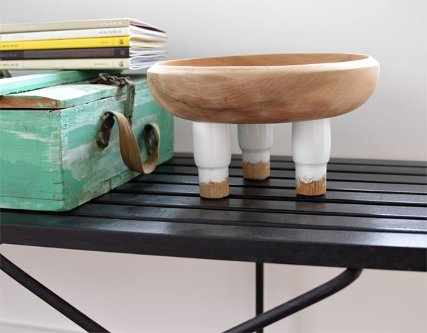 Recyclingdesign aus Möbelfüßen